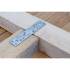 Assortiment de Tôles d Acier Perforées 4 Pièces 200x60x2 mm - Acier Résistant et Polyvalent - BGS