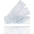 Assortiment de Tôles d Acier Perforées 4 Pièces 200x60x2 mm - Acier Résistant et Polyvalent - BGS