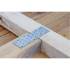 Assortiment de Tôles d Acier Perforées 4 pcs 200 x 60 x 2 mm - Acier Résistant et Polyvalent - D-Work