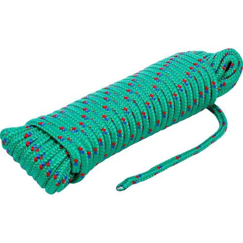 Corde Plastique Universelle 6 mm x 10 m - Résistante et Polyvalente, Pro - D-Work