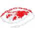 Chaîne de Barrage 5 m - Plastique Rouge et Blanc - Sécurité et Visibilité - BGS