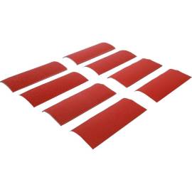 Jeu de Feuilles Abrasives 25 pcs 93 x 230 mm - Calibre 60 à 180 - Ponçage Efficace et Polyvalent - D-Work