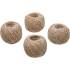 Jeu de Ficelle d’Emballage 1 mm x 45 m - Lot de 4 Pièces - Résistante et Polyvalente pour Emballage - BGS