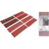 Jeu de Feuilles Abrasives 25 pcs 93 x 230 mm - Calibre 60 à 180 - Ponçage Efficace et Polyvalent - D-Work