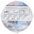 Jeu de Feuilles Abrasives pour Ponçeuse Excentrée - D.125 mm, Cal. 40-180, 25 pcs - Polyvalent et Efficace pour Ponçage - D-Work