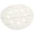 Jeu de Feuilles Abrasives pour Ponçeuse Excentrée - D.125 mm, Cal. 40-180, 25 pcs - Polyvalent et Efficace pour Ponçage - D-Work
