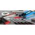 Assortiment de Bandes Auto-Agrippantes 12 pcs 20 x 190 mm - Fixation Pratique et Réutilisable, Nylon - D-Work