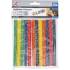 Bâtonnets de Colle Chaude Multicolores Ø11 mm 150 mm - Lot de 12 Pièces - Adhérence Rapide et Polyvalente - BGS