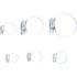Assortiment de 6 Colliers de Serrage Ø4 à 45 mm - Acier, Résistants et Polyvalents - - BGS
