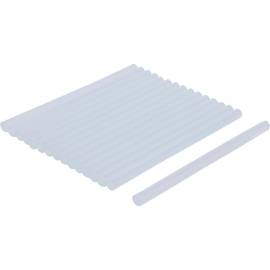Bâtonnets de Colle Chaude 16 pcs Ø11 mm x 200 mm - Transparent - Fixation Rapide et Pratique - BGS