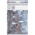 Assortiment de 6 Colliers de Serrage Ø4 à 45 mm - Acier, Résistants et Polyvalents - - BGS