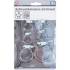 Assortiment de 6 Colliers de Serrage Ø4 à 45 mm - Acier, Résistants et Polyvalents - - BGS