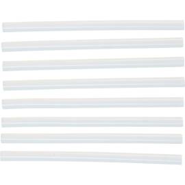 Bâtonnets de Colle Chaude 8 pièces Ø11 mm x 200 mm - Transparent - Fixation Rapide et Pratique - BGS