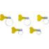 Assortiment de 26 Colliers avec Écrou Papillon - Acier, Fixation Pratique et Réglable - BGS