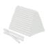 Bâtonnets de Colle Chaude 16 pcs D.11 mm x 200 mm - Transparent - Fixation Rapide et Pratique, Plastique - D-Work