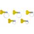 Assortiment de 26 Colliers avec Écrou Papillon - Acier, Fixation Pratique et Réglable - D-Work