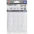 Jeu de Protections Antidérapants 32 pcs - Blanc, 11,5 x 0,9 x 17,9 cm - Sécurité et Stabilité Améliorées - D-Work