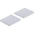 Bâtonnets de Colle Chaude 8 pcs D.11 mm x 200 mm - Transparent - Fixation Rapide et Pratique, Plastique - D-Work