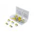 Assortiment de 26 Colliers avec Écrou Papillon - Acier, Fixation Pratique et Réglable - D-Work