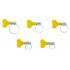 Assortiment de 26 Colliers avec Écrou Papillon - Acier, Fixation Pratique et Réglable - BGS