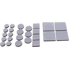 Jeu de Protections Antidérapants Gris - 25 Pièces - Sécurité et Stabilité - - BGS