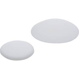 Butoirs Muraux D.40-60 mm - Lot de 2 pcs - Protection et Amortissement des Portes - Plastique - D-Work