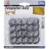 Jeu de Protections Antidérapants à Clouer Ø24 mm - 20 Pièces - Sécurité et Stabilité - BGS