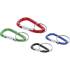 Jeu de Mousquetons à Clés 4 pcs - Acier, Compact et Pratique - D-Work