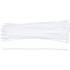 Assortiment de Colliers Plastique Blancs 4,8 x 300 mm - 50 pcs - Fixation Pratique et Résistante - D-Work