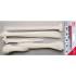 Assortiment de Colliers Plastique Blanc - 250 Pièces, Diverses Tailles - Résistants et Polyvalents pour Fixation - BGS