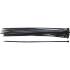 Assortiment de Colliers Plastique Noir 7,6 x 500 mm - Lot de 20 pcs - Fixation Pratique et Résistante - D-Work