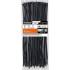 Assortiment de Colliers Plastique Noir 4,5 x 350 mm - Lot de 50 Pièces - Fixation Pratique et Résistante - BGS