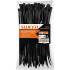 Assortiment de Colliers Plastique Noir 4,5 x 350 mm - Lot de 50 pcs - Fixation Pratique et Résistante - D-Work