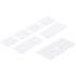 Assortiment d’Agrafes Décoratives Transparentes - 20 Pièces - Pratiques et Esthétiques - BGS