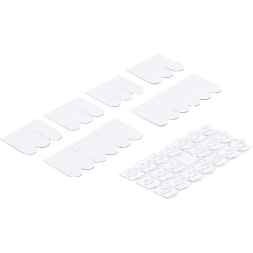 Assortiment d'Agrafes Décoratives Transparentes - 20 pcs - Pratiques et Esthétiques, Plastique - D-Work