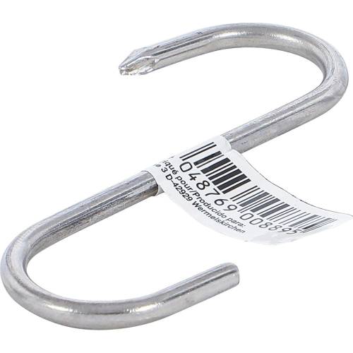 Crochet de Boucherie 80 mm - Acier Inoxydable - Résistant et Hygiénique - BGS