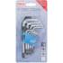 Jeu de Clés Allen Courtes Profil T Torx 9 pcs T10-T50 - Acier Résistant - Précision et Durabilité - D-Work
