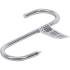Crochet de Boucherie 100 mm - Acier Inoxydable - Résistant et Hygiénique - BGS