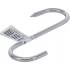 Crochet de Boucherie 100 mm - Acier Inoxydable - Résistant et Hygiénique - BGS