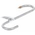 Crochet de Boucherie 120 mm - Acier Inoxydable - Résistant et Hygiénique - BGS