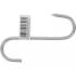 Crochet de Boucherie 100 mm - Acier Inoxydable - Résistant et Hygiénique - BGS