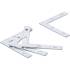 Équerre L 4 pcs 75 x 75 x 12 mm - Acier Résistant - Fixation et Maintien Fiables - D-Work