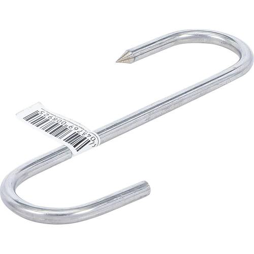 Crochet de Boucherie 160 mm - Acier Inoxydable - Résistant et Hygiénique, Pro - D-Work