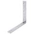 Équerre L 2 Pièces 150x150x25 mm - Acier, Résistante et Pratique - BGS