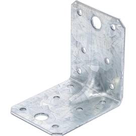 Connecteur d'Angle 70 x 70 x 55 x 2,5 mm - Renforcé avec Bourrelet - Fixation Solide et Durable - D-Work