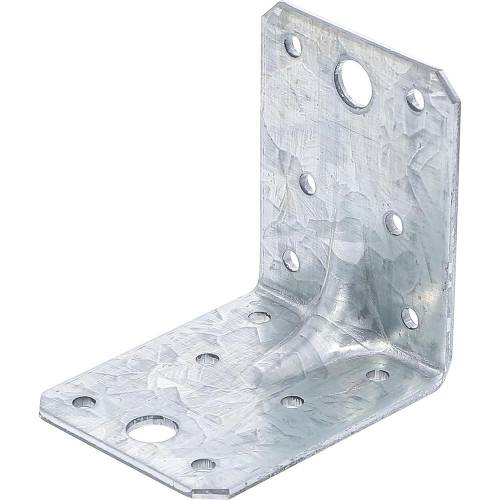 Connecteur d’Angle 70x70x55x2,5 mm - Renforcé avec Bourrelet - Fixation Solide et Durable - BGS