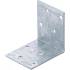Connecteur d Angle 50 x 50 x 40 x 2 mm - Acier, Résistant et Pratique - D-Work