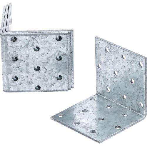 Connecteur d’Angle 4 Pièces 60x60x60 mm - Résistant et Pratique pour Assemblage d Éléments - BGS