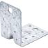 Connecteur d’Angle avec Bourrelet 90x90x65x2,5 mm - Renforcé, Acier - Fixation Solide et Durable - BGS