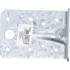 Connecteur d’Angle avec Bourrelet 90x90x65x2,5 mm - Renforcé, Acier - Fixation Solide et Durable - BGS